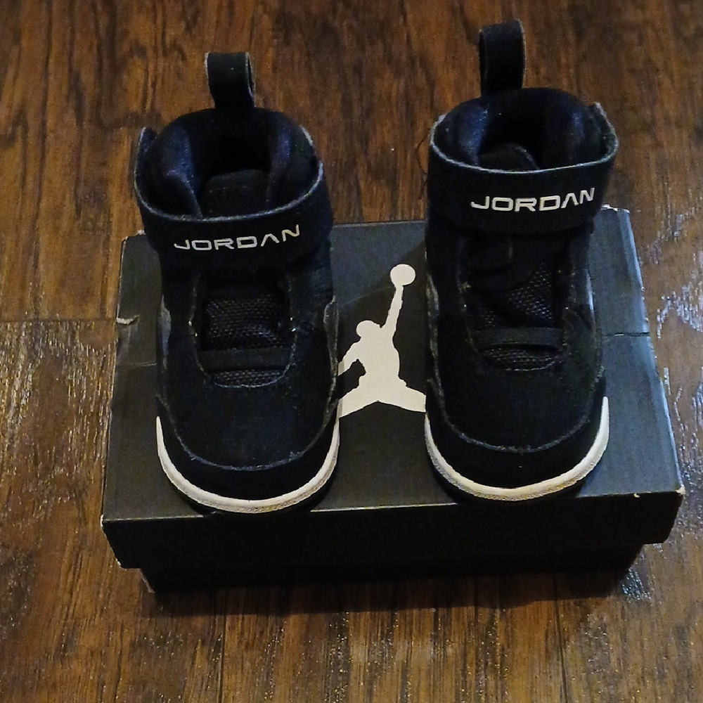 Nike Air Jordan Baby Crib Shoes Black